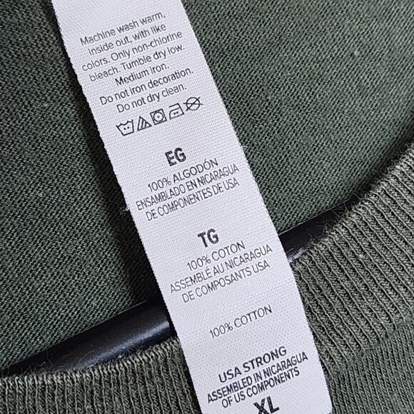 XL Green Cash Willie Hank Waylon Merle Tee - Picture 4 of 4